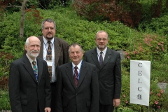 pastors gottfried herrmann, jonas schroeter, gerhard wilde, rolf borszik germany
